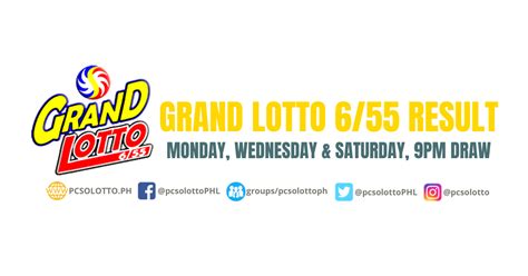 Grand Lotto 6/55 Result March 20, 2024 .